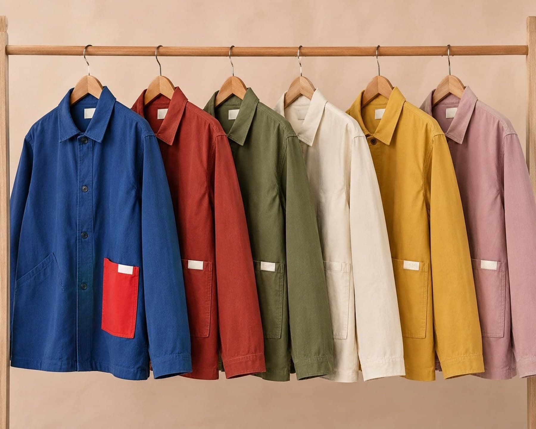 WORK+SHELTER products and materials from the manufacturing operation